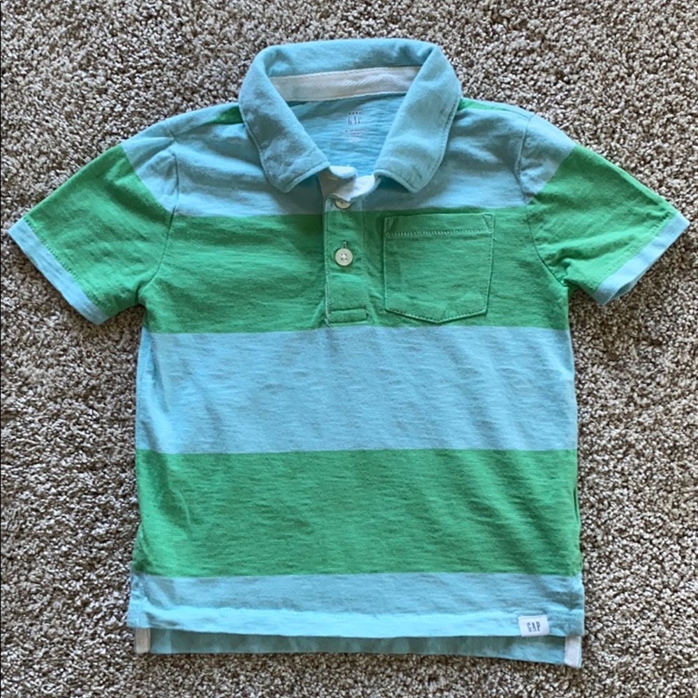 NWOT GAP Striped Polo 18-24 M